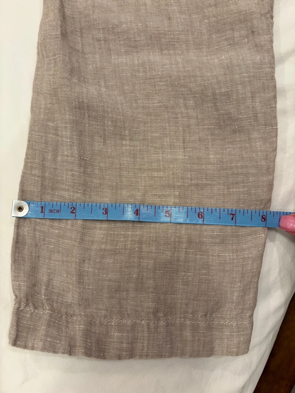 Panama Jack Men's Lightweight Linen Pants in Beige